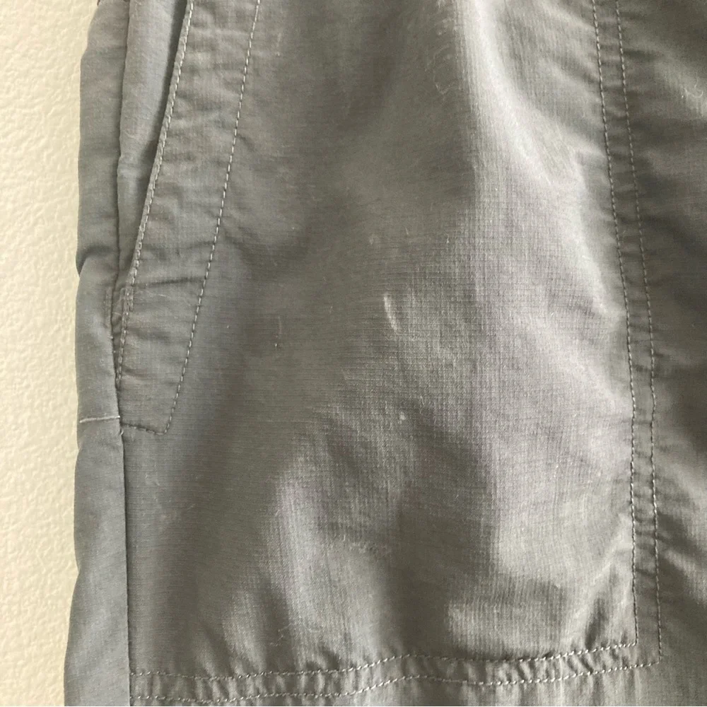 The North Face Pull On Adventure Short Asphalt Grey Hiking Ripstop Nylon Outdoor